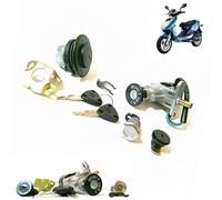 SCHLOSSSATZ ZÜNDSCHLOSS SCHLOß SET inkl. TANKDECKEL GY6 für BAOTIAN BT49QT-12 BT125T-12 REBEL BENZHOU YY50QT AGM FLEX TECH HAT CPI FORMULA JMSTAR JONWAY REX RS JINAN YIBEN ZNEN SARO CHINA ROLLER