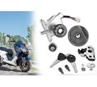 Schlosssatz, Zündschloss, Tankschloss, Sitzbankschloss kompatibel mit Yamaha Aerox, MBK Nitro Roller von 2003-2012