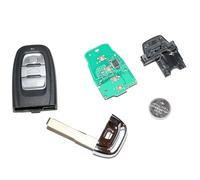 Schlüssel 433MHz Fernbedienung Sendeeinheit Drei Tasten für Audi Rohling A395