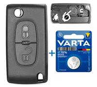 Schlüssel Ersatz Gehäuse Batterie für Citroen Berlingo Dispach VA2 CE536