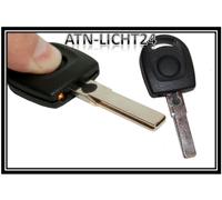 Schlüssel Ersatz Rohling Gehäuse mit Licht Lampe VW Seat Skoda Bj. 1998-2004 A44