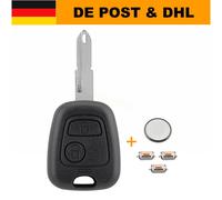 Schlüssel Fernbedienung Ersatz Gehäuse Reparatur- Set für Peugeot 206 206 CC