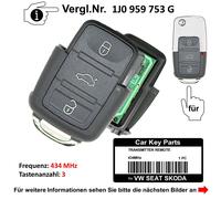 Schlüssel Fernbedienung für Seat Skoda Fabia Octavia Superb Ibiza Leon Altea Xl