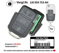 Schlüssel Fernbedienung für Seat Skoda Fabia Octavia Superb Ibiza Leon Altea Xl