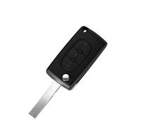 Schlüssel für Citroen C4 C5 C4 Picasso C6 | CE0523 | 3 Tasten | Modell ohne Batterie Schlitz Fernbedienung Autoschlüssel
