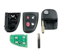 Schlüssel für Jaguar XJ Funk 433MHz Fernbedienung für Jaguar Rohling 4D60 A342