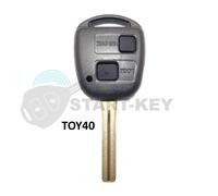 Schlüssel Funkschlüssel Gehäuse für Toyota Lexus Yaris Corolla Avensis Celica