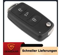 Schlüssel Gehäuse Ersatz für VW T5 Tiguan Passat Seat Skoda Kunststoff Auto DE