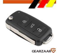 Schlüssel Gehäuse Ersatz für VW T5 Tiguan Passat Seat Skoda Kunststoff Auto DE
