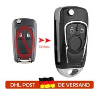 Schlüssel Gehäuse für OPEL Astra J Corsa E Adam Meriva B Karl Mokka Zafira C