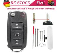 Schlüssel Gehäuse Für VW Golf T5 T6 EOS Beetle Tiguan Passat Seat Skoda Werkzeug