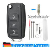 Schlüssel Gehäuse Für VW Golf VI T5 EOS Tiguan Beetle Caddy Passat Seat Skoda