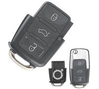 Schlüssel Gehäuse für VW Seat Skoda Touran Golf 5 Octavia Polo Leon caddy Touran