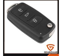 Schlüssel Gehäuse Für VW Skoda Seat Fernbedienung Auto 3 Tasten Kunststoff