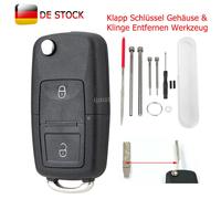 Schlüssel Gehäuse Werkzeug Für VW Golf 4 IV Bora Polo 9 T5 Multivan Seat Skoda