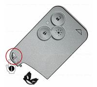 Schlüssel Karte Gehäuse Licht Keyless Go für Renault Laguna Espace Vel Satis