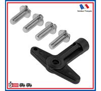 Schlüssel Mit 4 -schraube Abdeckung Nabe Felge für Renault Clio Laguna II Megane