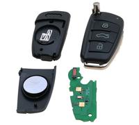 Schlüssel Tasten KEY Funkschlüssel 434Mhz für Audi mit IMMOBILIZER Chip 8E A463