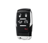 schlüsselgehäuse Fernbedienung Auto Schlüssel Shell Abdeckung Fall Für Dodge Für RAM Für Pickup HD 2500 3500 4500 5500 2019 2020 2021 Shell Ersatz autoschlüssel hülle(Style 4)