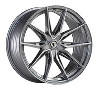 Schmidt Felge TwentyOne 9.5Jx20 ET24 5x112 TitanBrushed kompatibel mit Audi A5 MKI Typ B8/B81, A5 MKII F5 Typ B8/B9, RS4 B9 (V6 BiTurbo)