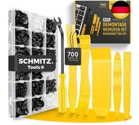 SCHMITZ.Tools Befestigungsclips Auto + Auto Demontage Werkzeuge Set [700 Teile]
