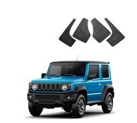 Schmutzfänger Für Suzuki Für Jimny 2019 2020 2021 2022 Auto Schmutzfänger Vorne Hinten 4 Stück Auto Spritzlappen(Schwarz)