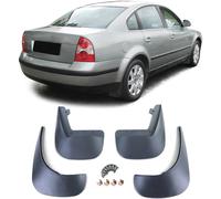 Schmutzfänger Set vorne und hinten Schwarz für VW Passat B5 3BG 00-05