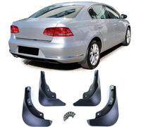 Schmutzfänger Set vorne und hinten Schwarz für VW Passat B7 3C 10-14