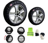 Schnee- und Eissocken für Reifen 265/70R16, Größe XXL, Paar rutschfeste Schneesocken, geprüft nach EN16662-1:2020 und ONORM V5121:2021 für Straßen mit Eis oder Schnee