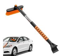 Schneebürste für Auto, 360 Grad drehbarer Kopf, abnehmbar, ausziehbar | Schneeschaber Autozubehör für Windschutzscheibe, Fenster, LKW, SUV, Wohnmobil, Limousine, Fahrzeug, Außenbereich, Winter