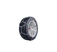 Schneekette König CB-12 PKW für die Reifengröße 205/70 R15 Preis-Leistungs-Sieger (1 Satz - 2 Stück Schneeketten) im Set mit hochwertigen Handschuhen