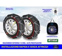 Schneeketten 215/65-17 R17 für Räder Grip 15 MM Auto Kette SUV Geländefahrzeug
