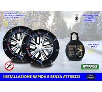 Schneeketten 235 65 16 R16 Zoll 7 MM für Auto Rad Felge Grip
