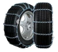 Schneeketten mit automatischer Befestigung, 2er-Set, rutschfeste Reifenkette, Wiederverwendbare Radkette für PKW-LKW-SUV, einfach zu installierende Reifenketten (265/60 R18)