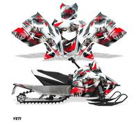 Schneemobil Grafiken Set Schlitten Aufkleber für Arctic Katze ZR200 2018-Up Yeti