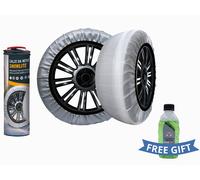 SCHNEESOCKEN Für Auto Antirutsch 235/35 R20 L Homologiert EN 16662-1 + Geschenk
