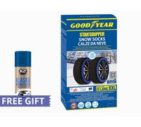 Schneesocken für Autos Genehmigt Goodyear Größe XXL 265/70R16 + Geschenk
