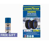 Schneesocken für Autos Genehmigt Messen XS 165/60R14 Goodyear + Geschenk
