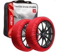 Schneesocken Ketten 165/80R14 185/65R15 195/55R16 195/60R16 205/50R17 14-21 Zoll