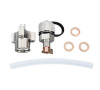 Schnelldrehbares Ölablassventil mit Schlauch, Ölablassschraube aus Edelstahl für M12 x 1,75