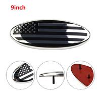Schöne 9In Für Ford F150 F350 FRONT GRILL Heckklappe Flagge Emblem Abzeichen