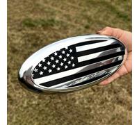 Schöne 9In Für Ford F150 F350 FRONT GRILL Heckklappe Flagge Emblem Abzeichen