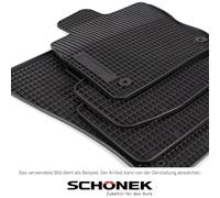 Schönek Passform Gummimatten Komplettset, Auto Fußmatten VW Golf VII ab BJ 02/14 und Touran IV 05/15, 4-teilig