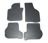 Schönek Passform Gummimatten Komplettset, Auto Fußmatten Fiat Punto, Opel Corsa, 4-teilig