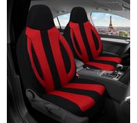 Schonbezüge Sitzbezüge für BMW 5er G30 & G31 Bj ab 2017 in Schwarz/Rot MD502