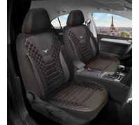 Schonbezüge Sitzbezüge für BMW X1 E84 Bj 2009-15 in Schwarz/Weiße Naht PS808