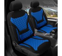 Schonbezüge Sitzbezüge für BMW X1 F48 Bj ab 2015 in Schwarz/Blau ZM6
