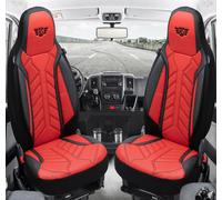 Schonbezüge Sitzbezüge für BMW X1 F48 Bj ab 2015 in Schwarz/Rot DPL502