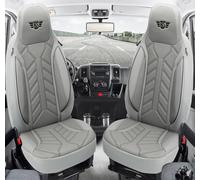 Schonbezüge Sitzbezüge für Honda Jazz 2 GE Bj 2008-15 in Grau DPL508