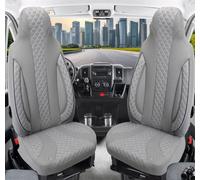 Schonbezüge Sitzbezüge für Honda Jazz 2 GE Bj 2008-15 in Grau PL409